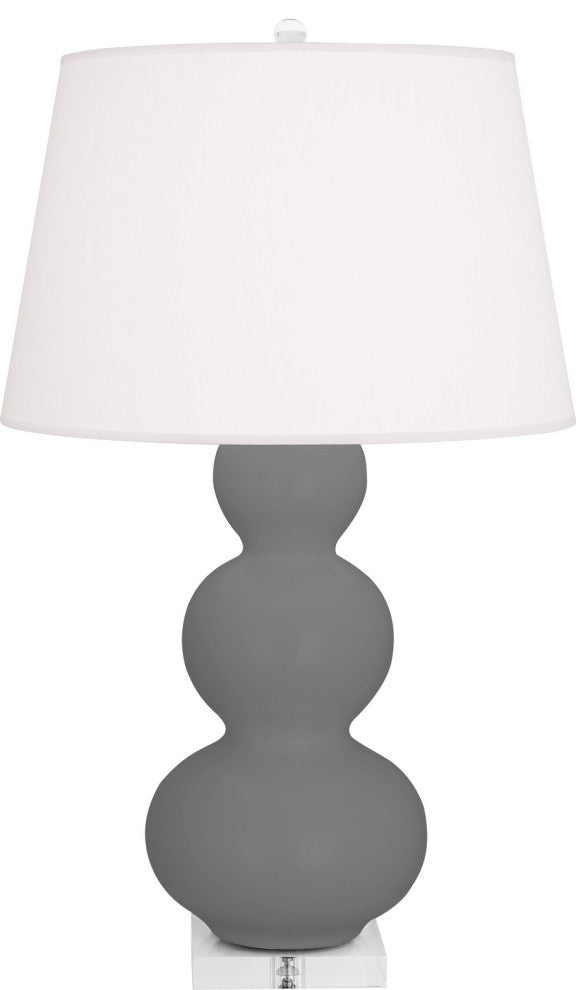 Robert Abbey RA-MCR43 1-Light Table Lamp, Triple Gourd