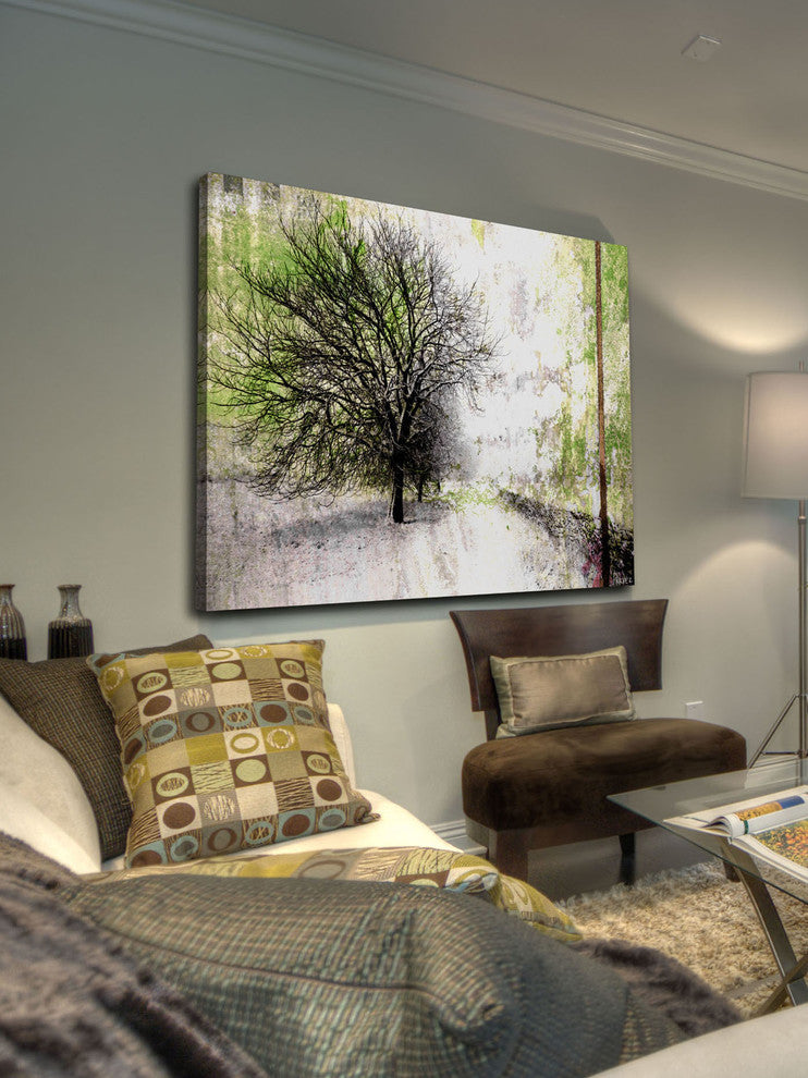 "Grey Peak" Fine Art Canvas Print, 45"x30"