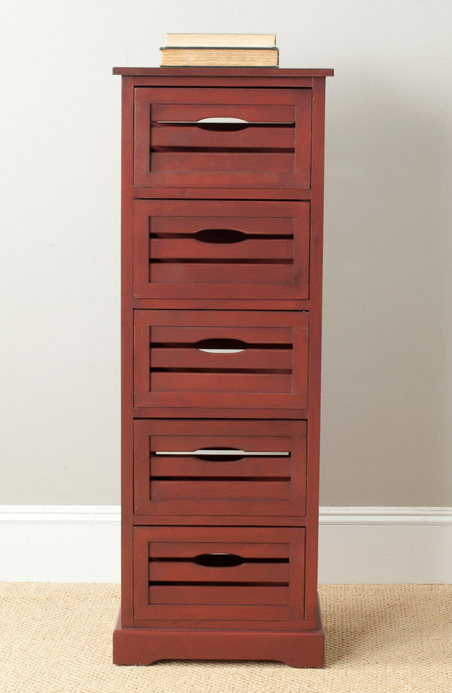 Sarina Cabinet - Red