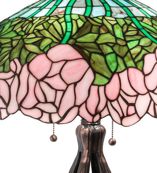 30 High Cabbage Rose Table Lamp