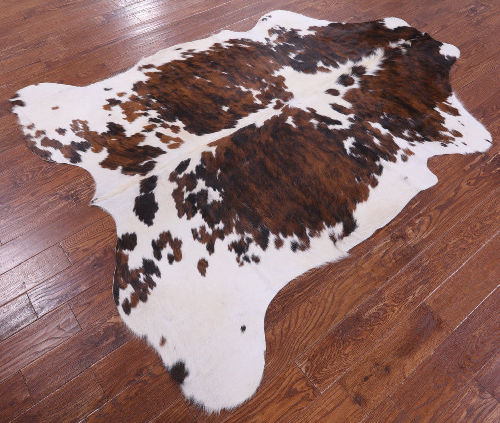 7' 5" X 6' 6" Natural Cowhide Rug C2220