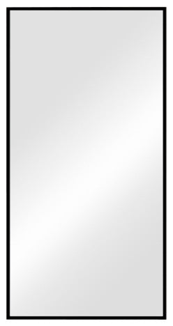 Mattox Mirror, Black, 16"w X 32"h X 1"d