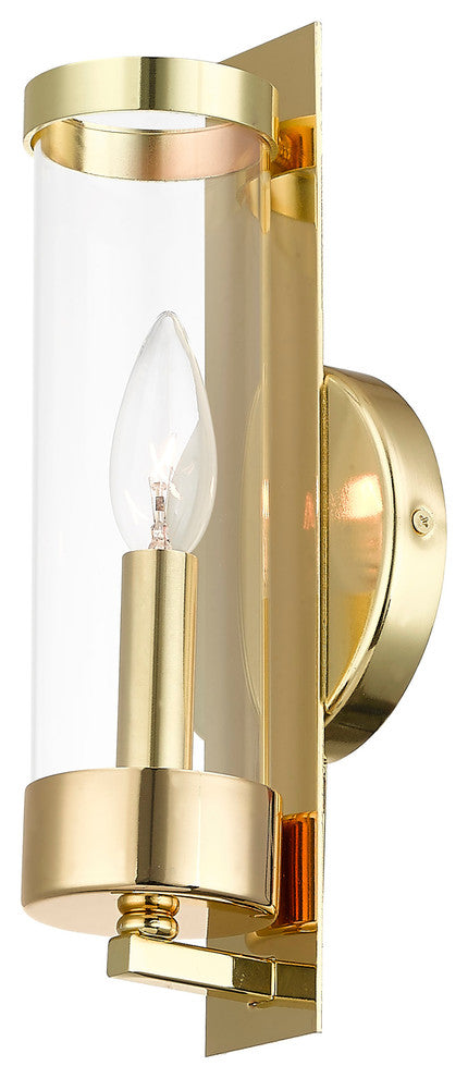 Livex Lighting 10141-02 Castleton - One Light ADA Wall Sconce