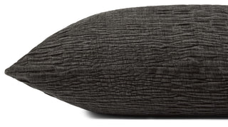 Loloi Pillow, Charcoal, 22''x22'', Cover With Down