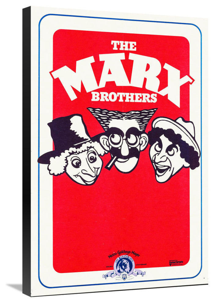 Marx Brothers, French, Cartoon, Stock, 20x30