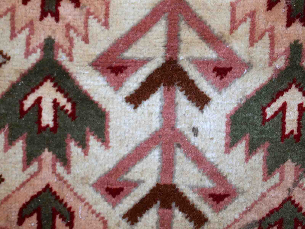 Handmade Vintage Turkish Sivas Rug, 6.5'x8.9', 199cmx274cm 1960s