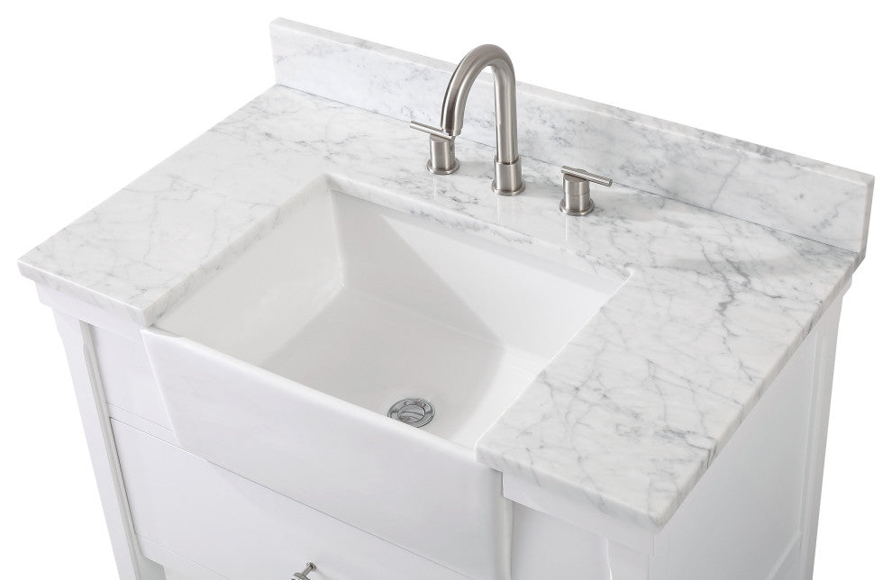 36" Kendia Farmhouse Sink Bathroom Vanity