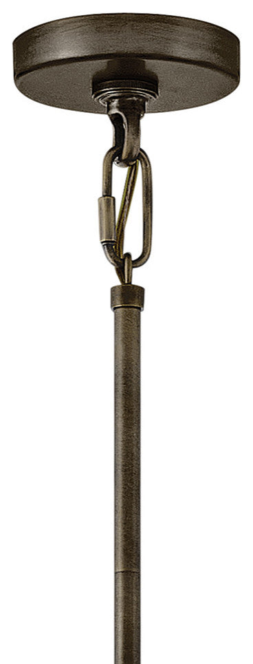 Hinkley Ana Extra Large Single Tier Chandelier, Black Oxide