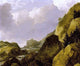 Allaert Van Everdingen Scandinavian Rocky River Landscape Gallery Wrapped Canvas