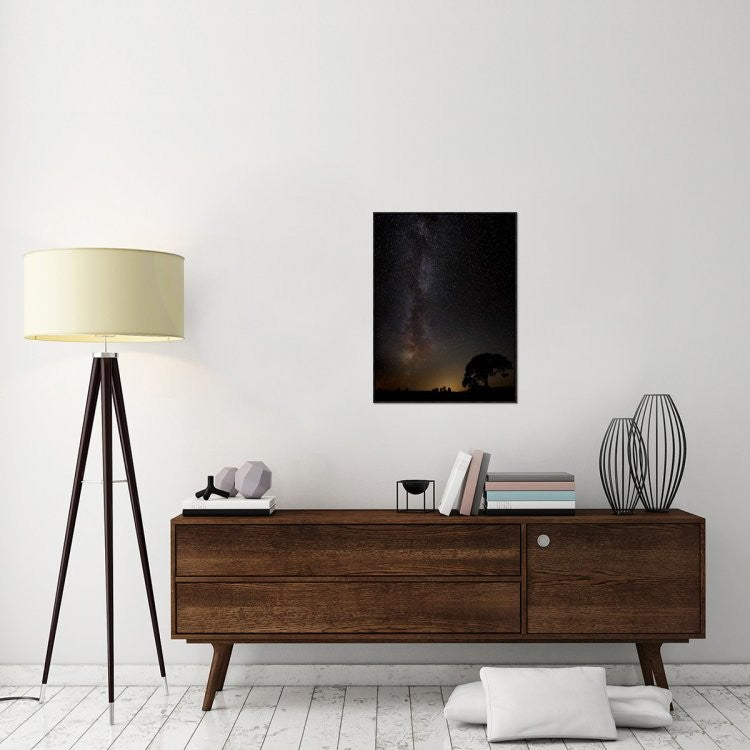 "Milkyway" Framed Canvas Giclee by Kaspars Kurcens, 23x31"