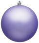 Vickerman N592086Dmv 8" Lavender Matte Ball Ornament