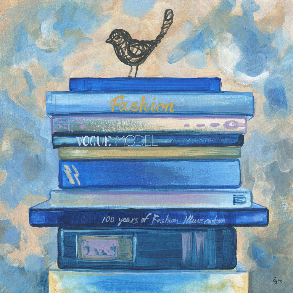"Whisper Thinking I" Painting Print on Wrapped Canvas, 32"x32"