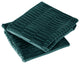 Pleated Velvet Pillow Covers, Set of 2, Sapphire, 14"x26"