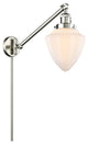 Innovations 237-SN-G661-7 1 Light Swing Arm, Switch, Brushed Satin Nickel
