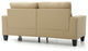 Newbury Faux Leather Modular Sofa, Beige