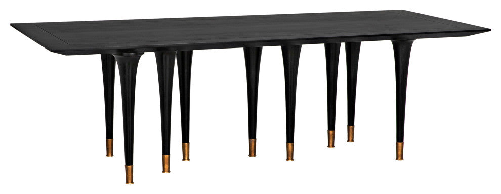 Noir Furniture Romeo Dining Table, HB