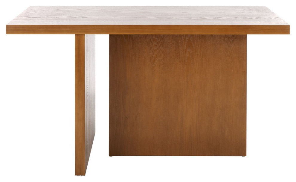 Safavieh Assana Dining Table, Natural Brown, Natural Brown