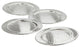 Elegance Hammered Round Coasters, Set of 4