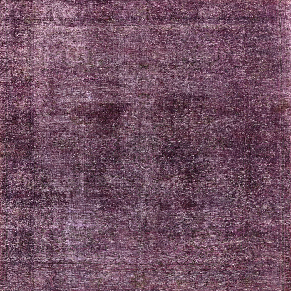Ahgly Company Indoor Square Mid-Century Modern Area Rugs, 4' Square