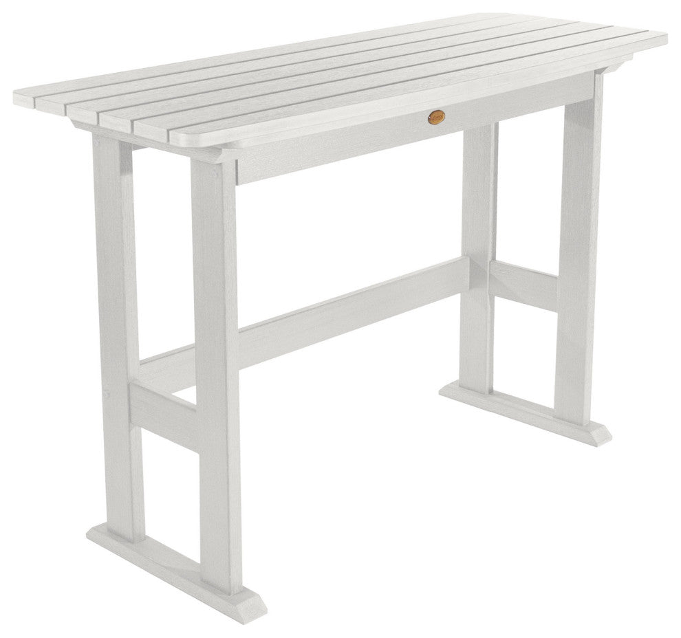 Lehigh Counter Height Balcony Table, White