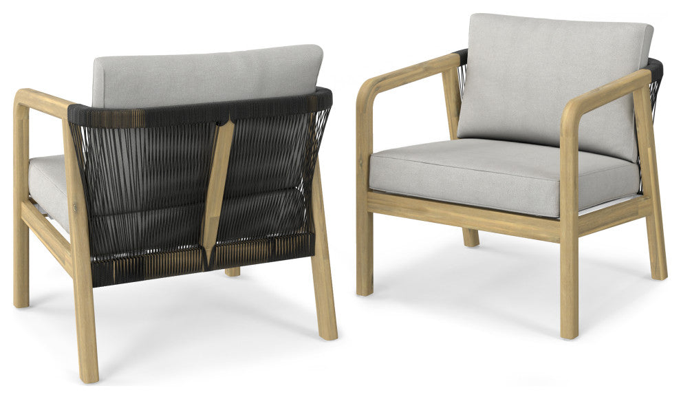 Palmetto Outdoor Conversation Chair (Set of 2)