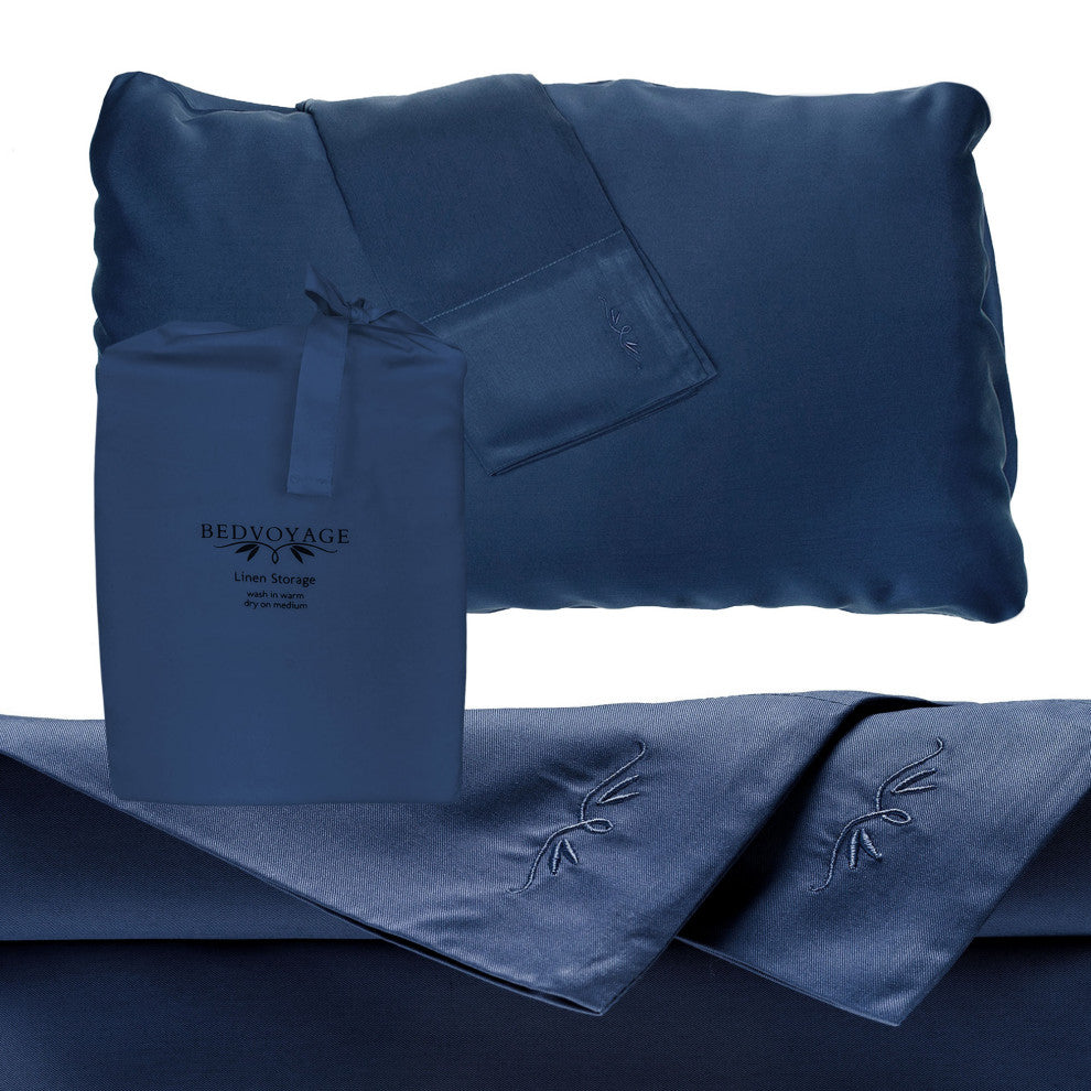 BedVoyage Luxury 100% Rayon Viscose Bamboo Bed Sheet Set