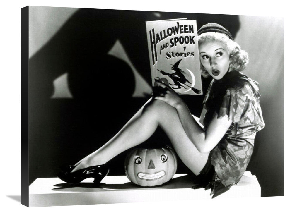 "Halloween - Betty Grable" Canvas by Hollywood Photo Archive, 30x23"