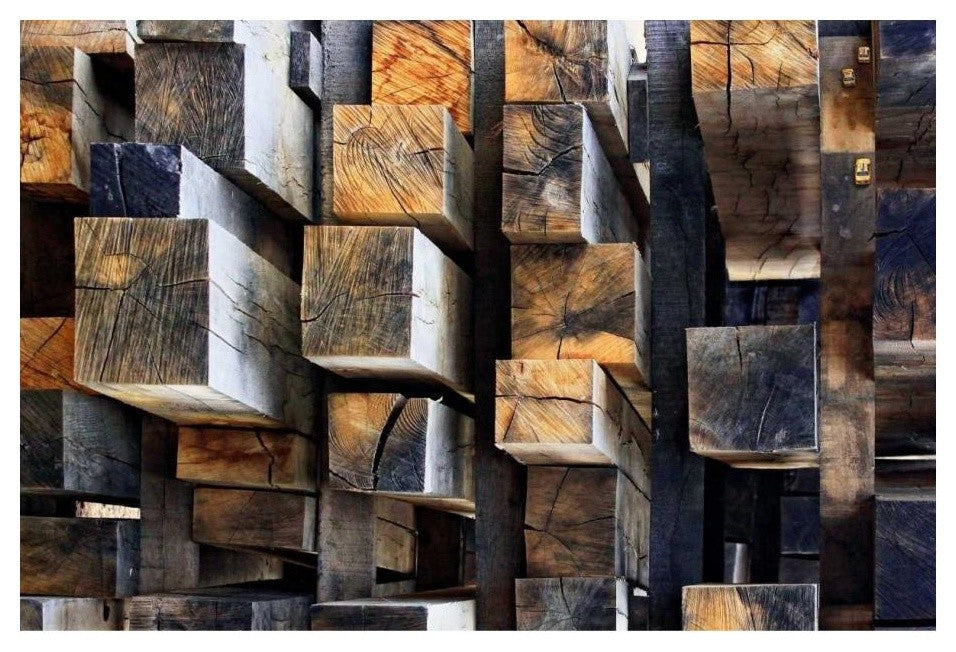 "New Oak City" Digital Paper Print by Francois Casanova, 24"x17"