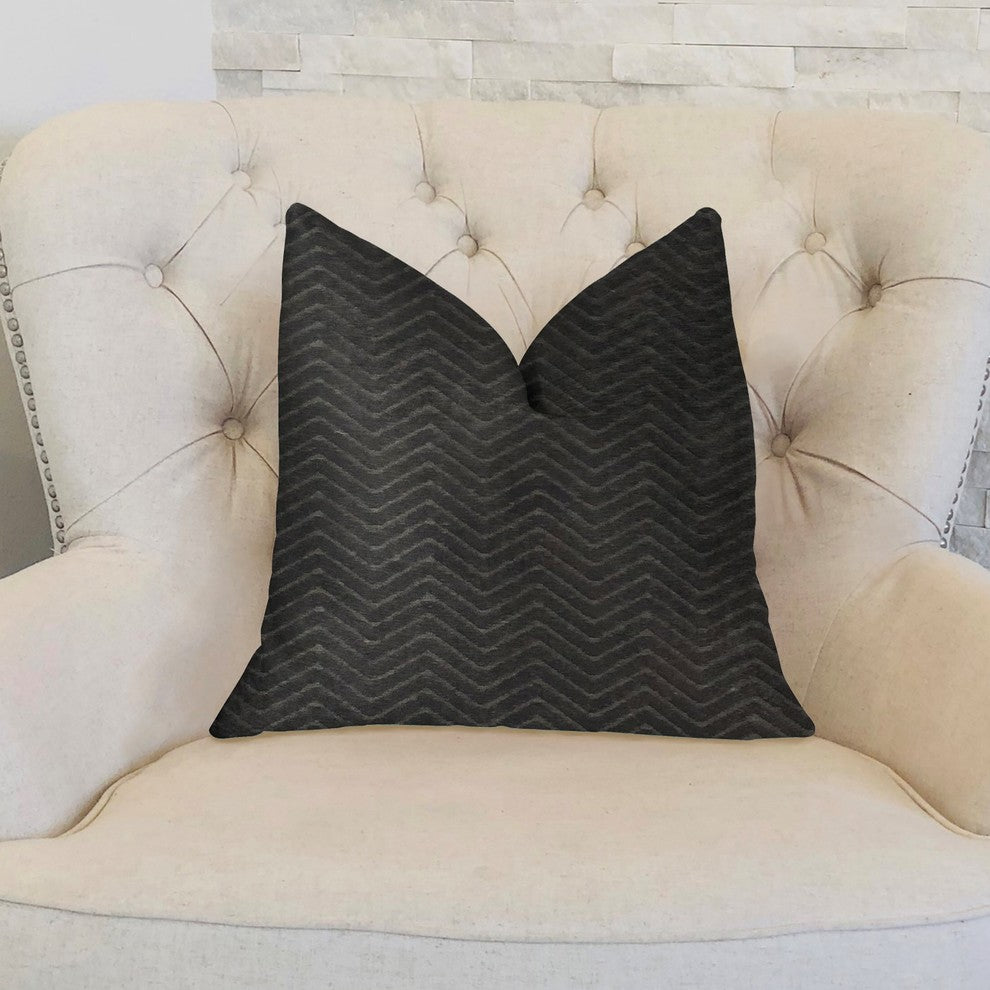 Black Panther Black Luxury Throw Pillow, 26"x26"