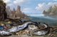 Jan Van I Kessel Harbour Scene With Fish, 18"x27" Wall Decal
