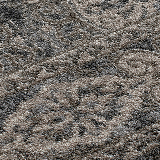 Alessana Banbury Bordered Area Rug, Walnut, 2'6"x10'3"