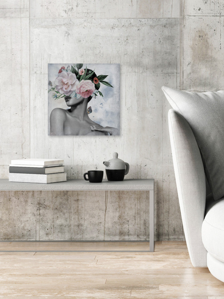 "I Like You" Painting Print on Wrapped Canvas, 24x24
