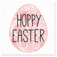 Hoppy Easter Egg Easelback Tabletop Canvas