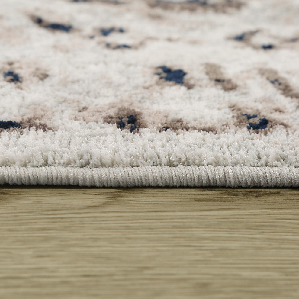 LNC Indoor Vintage Rugs Distressed Mat Area Rug, 5' X 8'