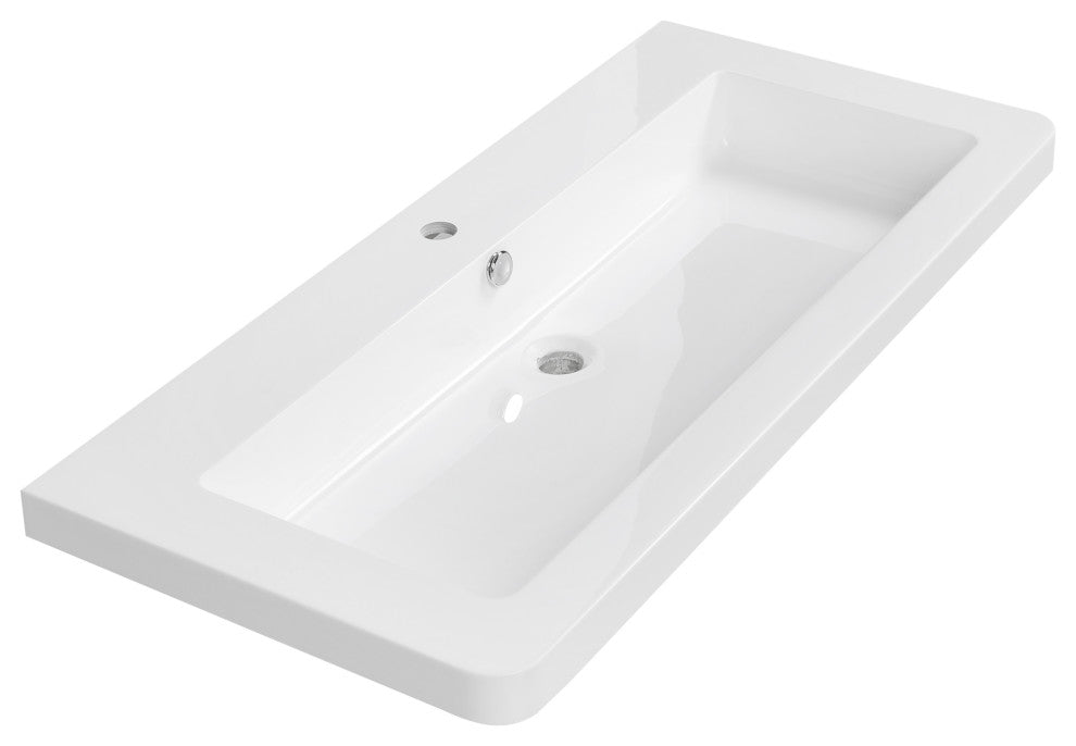 42" Solid Surface Resin Streamline K-0990-42 Vanity Top