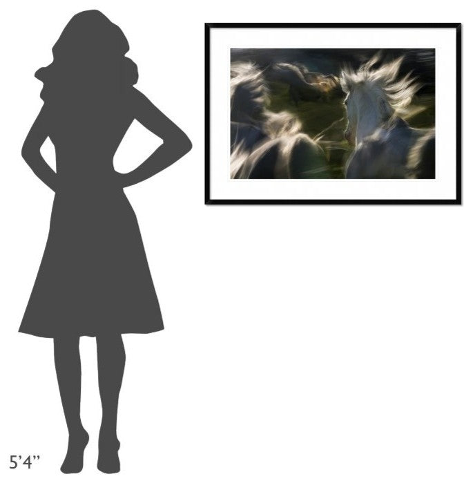 "Esata Equina" Framed Digital Print by Milan Malovrh, 38x27"