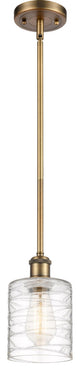 Innovations 516-1S-BB-G1113-LED 1-Light Mini Pendant, Brushed Brass