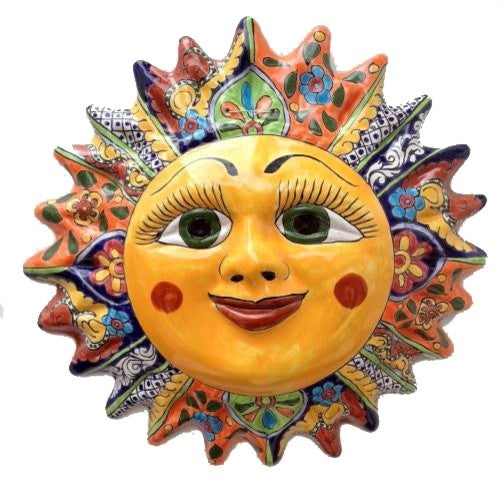 Large Sun Face, 20.50" Diameter, Decoration D