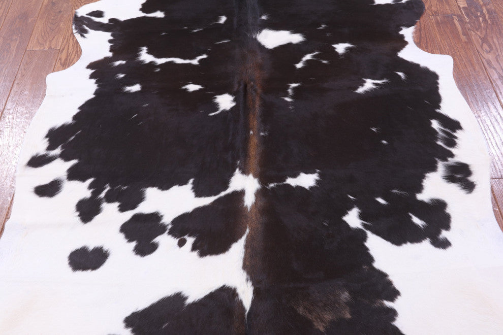 6' 5" X 5' 10" Natural Cowhide Rug C2219