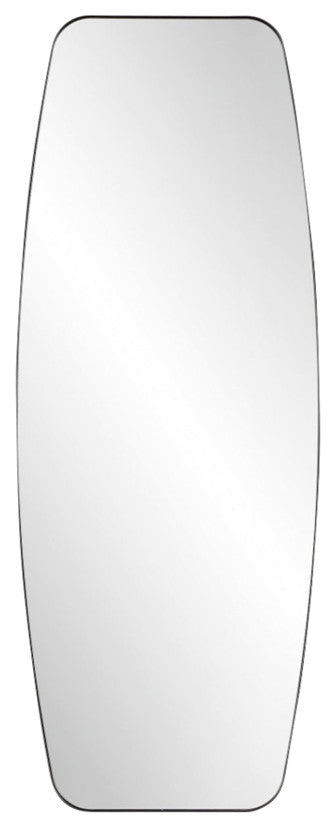 Uttermost Caspian Curved Black Dressing Mirror