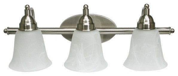 Efficient Lighting 3-Light Interior Vanity Fixture