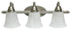 Efficient Lighting 3-Light Interior Vanity Fixture