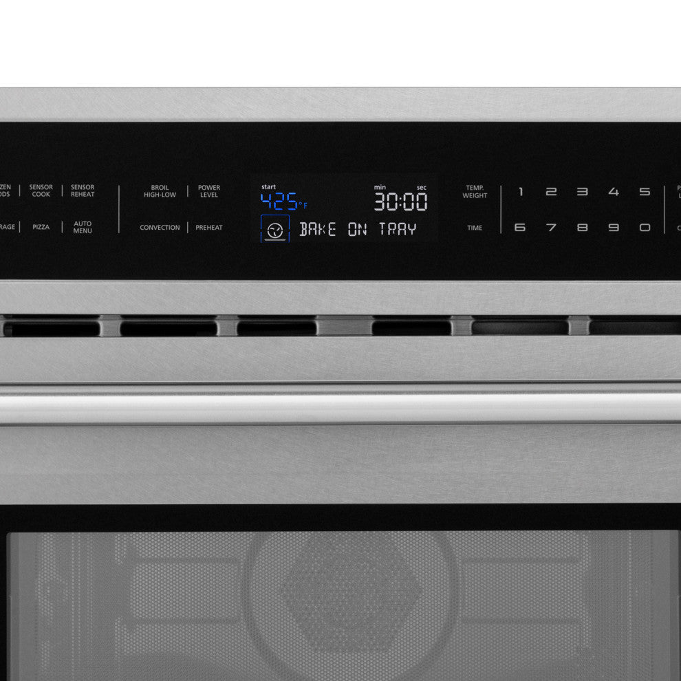 ZLINE 30" Microwave Oven, DuraSnow Stainless Steel MWO-30-SS
