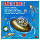 "Space Ship X-5" Digital Paper Print by Retrorocket, 38"x38"
