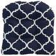 19" U-Shaped Dining Chair Cushions, Set of 2, Landview Navy