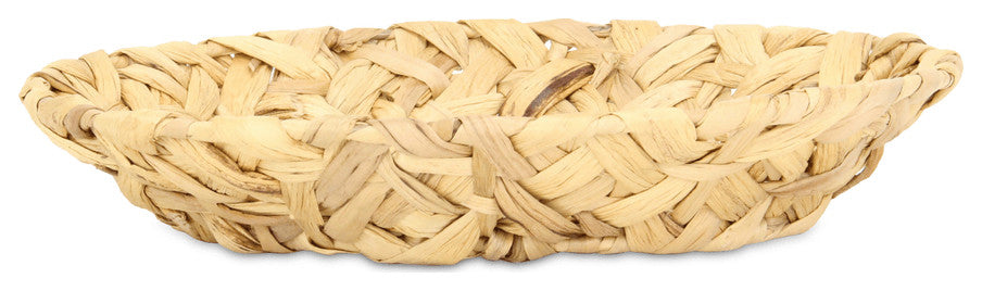 Braided Water Hyacinth Decorative Bowl