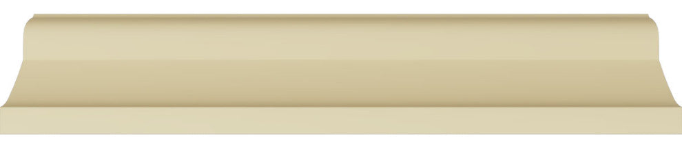 3 3/8"H x 3 3/8"P x 4 3/4"F x 94 1/2"L Devon Crown Moulding