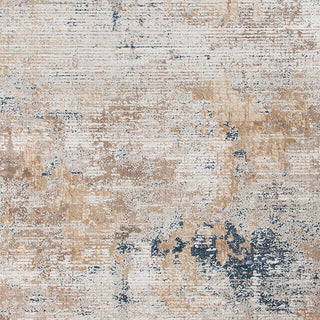 Haleena Menno Gold Polyester Blend Area Rug, 5'3"x7'6"