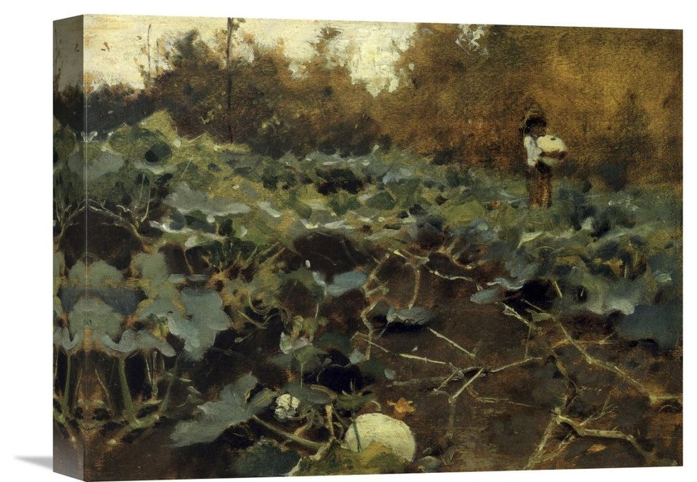 "Pumpkins 1878-80" Stretched Canvas Giclee by John Singer Sargent, 16"x12"