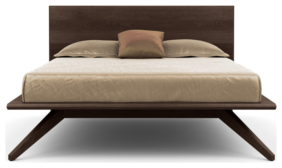 Copeland Astrid Bed With 1 Headboard Panel, Smoke Cherry, Cal King